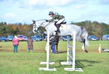 Eliza Stoddart Defends Five-Year-Old Championship at Oasby Eliza Stoddart and De Pleasure in the show jumping 360x245 - Eliza Stoddart Defends Five-Year-Old Championship at Oasby